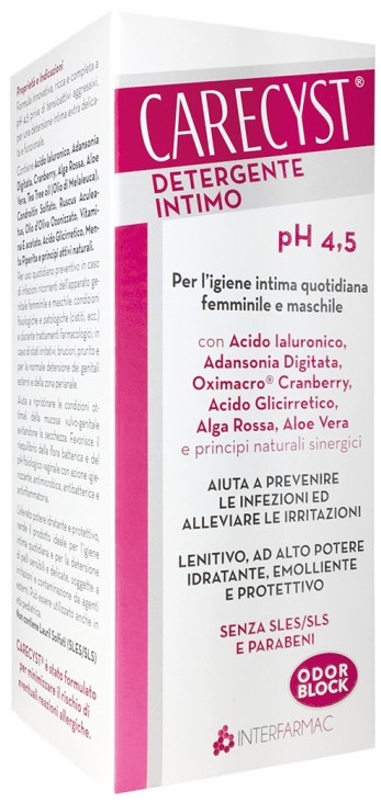 CARECYST INTIMO DETERGENTE 250 ML - fitfarma.it