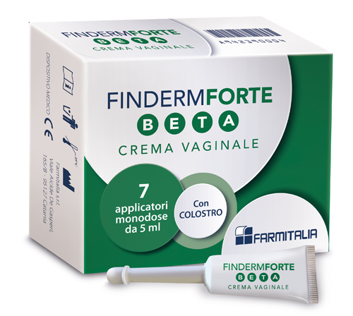 FINDERM FORTE BETA CREMA VAGINALE 7 APPLICATORI MONOUSO 5 G - fitfarma.it