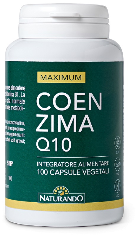 MAXIMUM COENZIMA Q10 100 CAPSULE - fitfarma.it