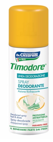 TIMODORE SPRAY DEODORANTE ALLO ZENZERO 150 ML - fitfarma.it