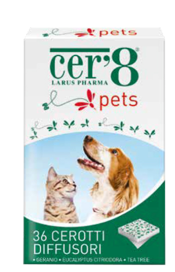 CER'8 PETS CUSCINETTI ADESIVI 36 PEZZI - fitfarma.it