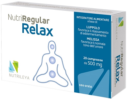 NUTRIREGULAR RELAX 20 COMPRESSE - fitfarma.it