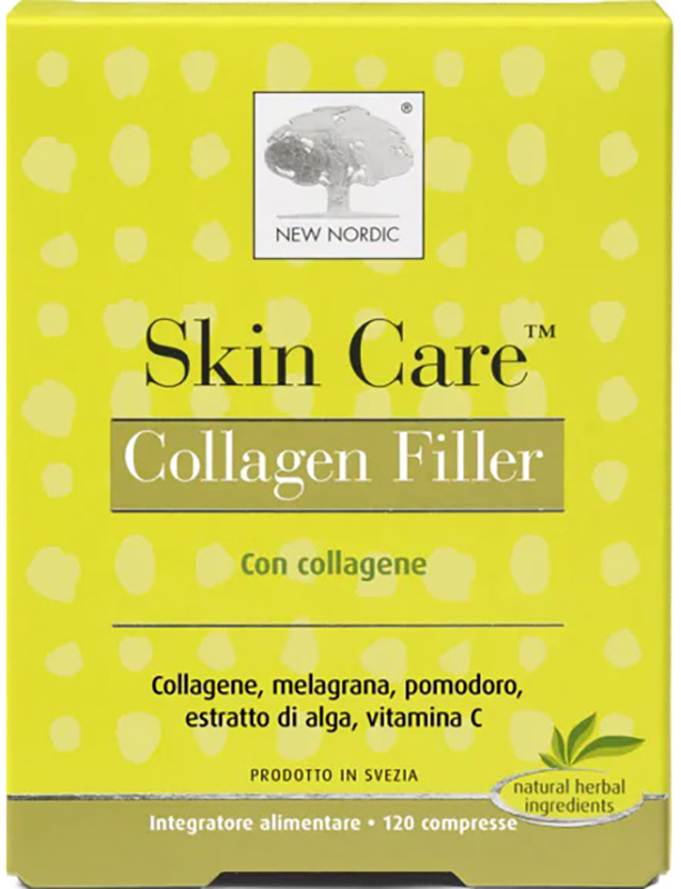 SKIN CARE COLLAGEN FILLER 120 COMPRESSE - fitfarma.it