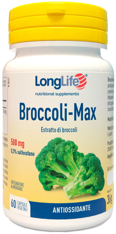 LONGLIFE BROCCOLI MAX 60 CAPSULE - fitfarma.it