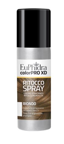 EUPHIDRA COLORPRO XD TINTURA RITOCCO SPRAY CAPELLI BIONDO 75 ML - fitfarma.it