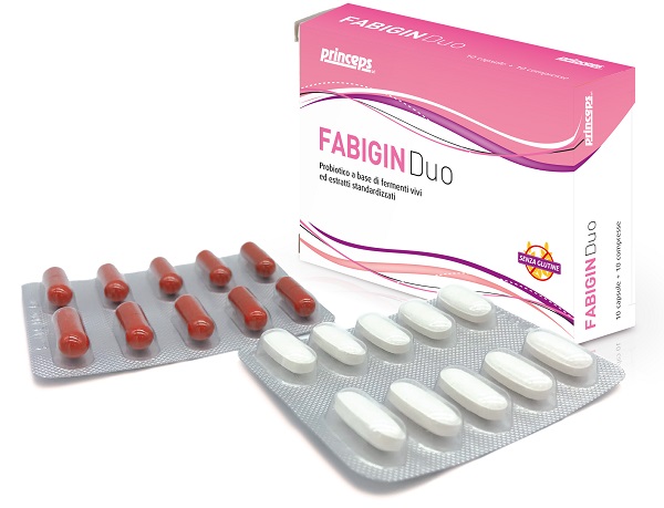 FABIGIN DUO 10 CAPSULE 10 COMPRESSE - fitfarma.it