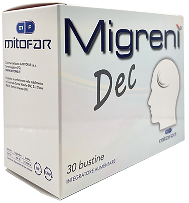 MIGRENI' DEC 30 BUSTE 90 G - fitfarma.it