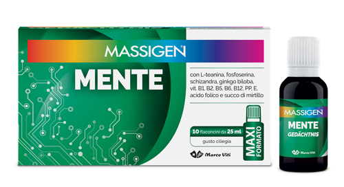 MASSIGEN MENTE 10 FLACONI DA 25 ML - fitfarma.it