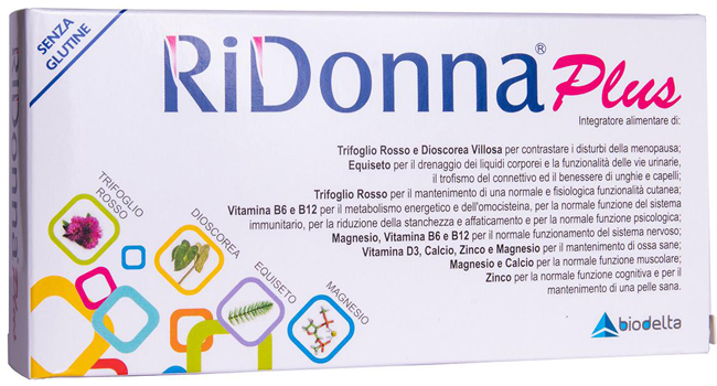 RIDONNA PLUS 30 COMPRESSE - fitfarma.it