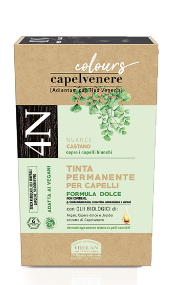 CAPELVENERE COLOURS TINTA CAPELLI 4N CASTANO - fitfarma.it