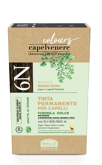 CAPELVENERE COLOURS TINTA CAPELLI 6N BIONDO SCURO - fitfarma.it