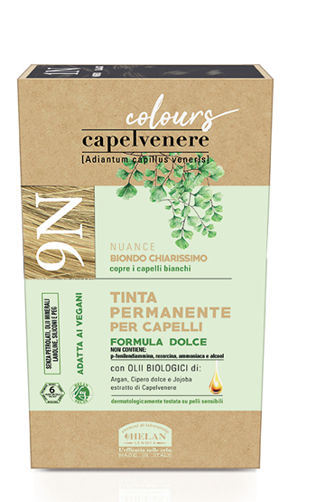 CAPELVENERE COLOURS TINTA CAPELLI 9N BIONDO CHIARISSIMO - fitfarma.it