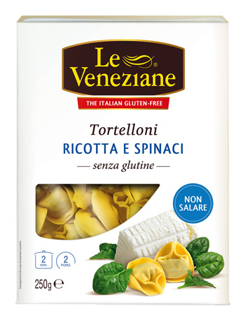 LE VENEZIANE TORTELLONI RICOTTA E SPINACI 250 G - fitfarma.it