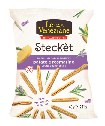 LE VENEZIANE STECKET PATATE ROSMARINO 60 G - fitfarma.it