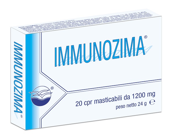 IMMUNOZIMA 20 COMPRESSE MASTICABILI DA 1200 MG - fitfarma.it
