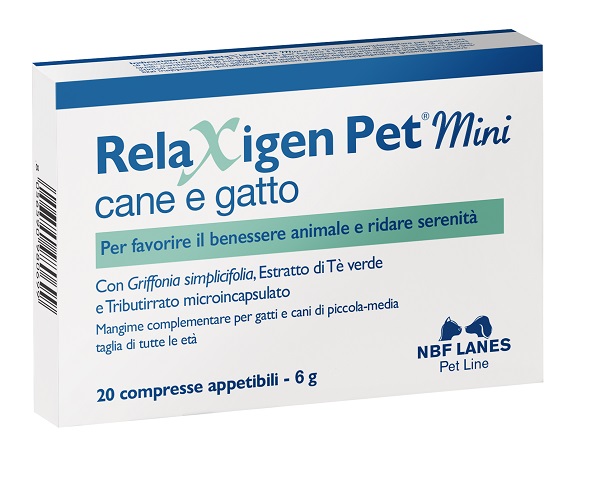 RELAXIGEN PET MINI BLISTER 20 COMPRESSE - fitfarma.it