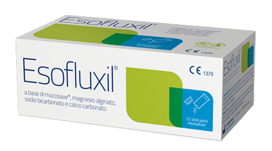 ESOFLUXIL TRATTAMENTO REFLUSSO GASTRICO 12 STICK PACK MONODoSE DA 15 ML - fitfarma.it