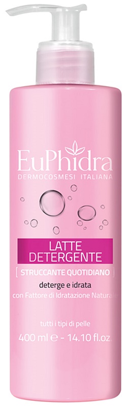 EUPHIDRA LATTE DETERGENTE STRUCCANTE QUOTIDIANO 400 ML - fitfarma.it