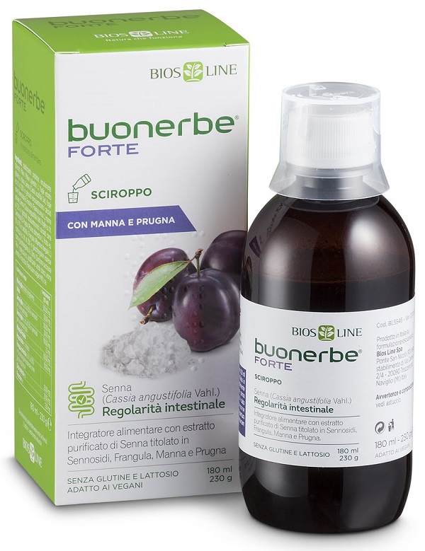 BUONERBE FORTE SCIROPPO 180 ML - fitfarma.it