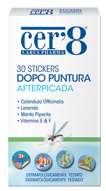 CER'8 STICKERS DOPO PUNTURA 30 PEZZI - fitfarma.it
