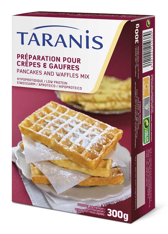 TARANIS PREPARATO PER CREPES E WAFFLES 300 G - fitfarma.it