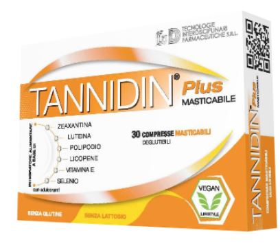 TANNIDIN PLUS 30 COMPRESSE MASTICABILI - fitfarma.it