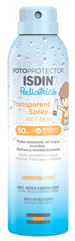FOTOPROTECTOR PED TRASPARENT SPRAT SPF50 250 ML - fitfarma.it