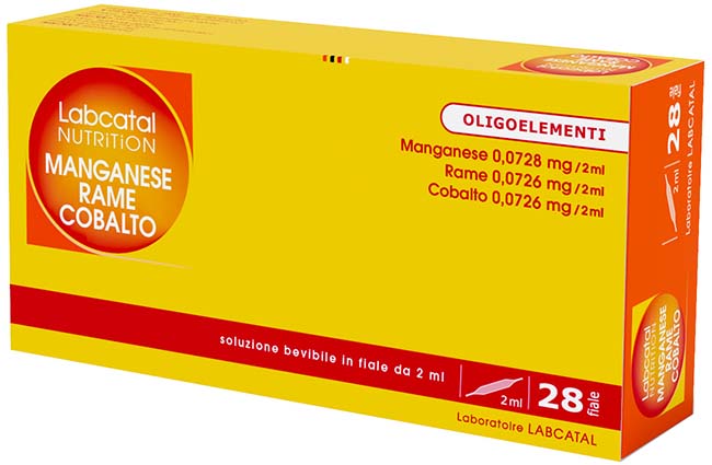 LABCATAL NUTRITION MANGANESE RAME E COBALTO 28 FIALE - fitfarma.it