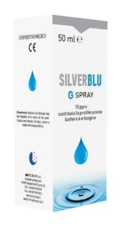 SILVER BLU G SPRAY VIA ORALE CONTRASTA LA PROLIFERAZIONE BATTERICA E FUNGINA 50 ML - fitfarma.it