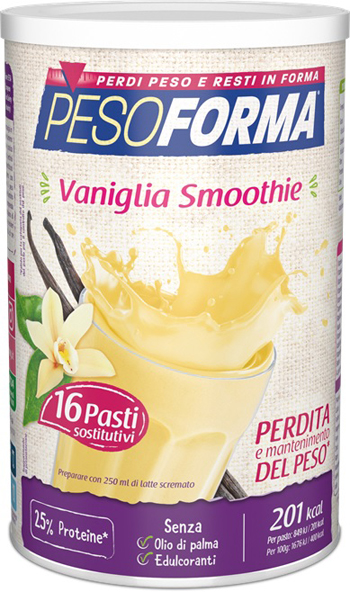 PESOFORMA VANIGLIA SMOOTHIE 436 G - fitfarma.it