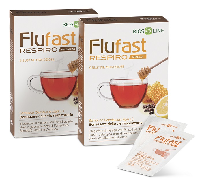 APIX PROPOLI FLUFAST RESPIRO ARANCIA 9 BUSTE - fitfarma.it