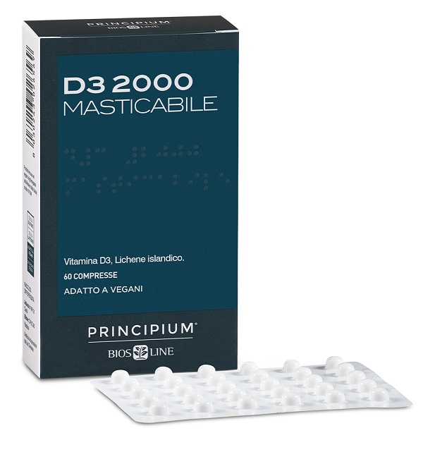 PRINCIPIUM D3 2000 VEGETALE 60 COMPRESSE - fitfarma.it