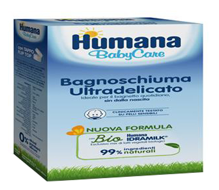 HUMANA BABY CARE BAGNOSCHIUMA 200 ML - fitfarma.it