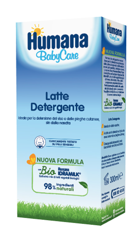 HUMANA BABY CARE LATTE DETERGENTE 300 ML - fitfarma.it