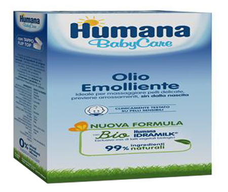 HUMANA BABY CARE OLIO EMOLLIENTE 250 ML - fitfarma.it
