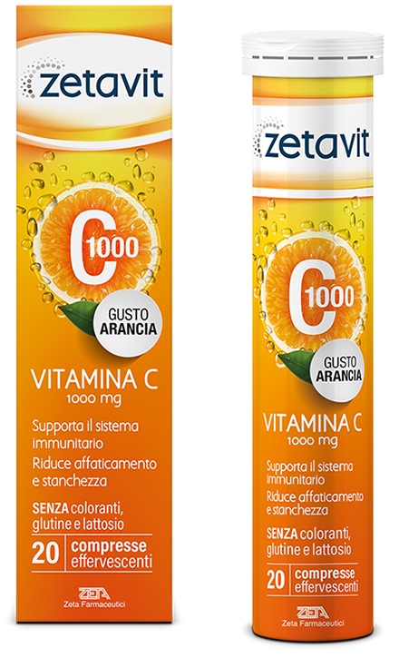ZETAVIT C1000 20 COMPRESSE EFFERVESCENTI - fitfarma.it