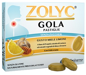 ZOLYC GOLA MIELE/LIMONE SENZA ZUCCHERI 36 PASTIGLIE - fitfarma.it
