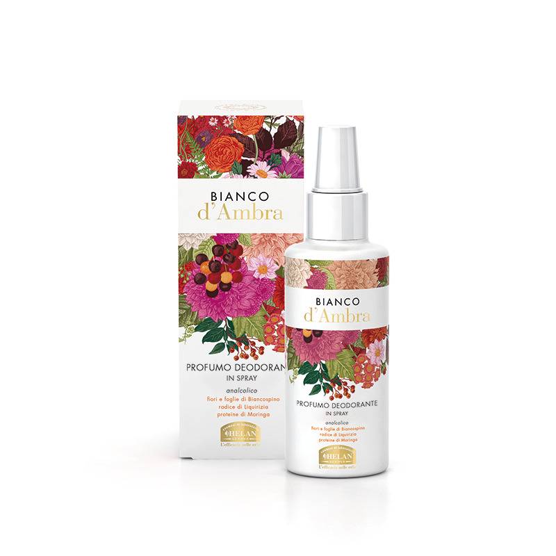 BIANCO D'AMBRA PROFUMO DEODORANTE SPRAY ANALCOLICO 100 ML - fitfarma.it