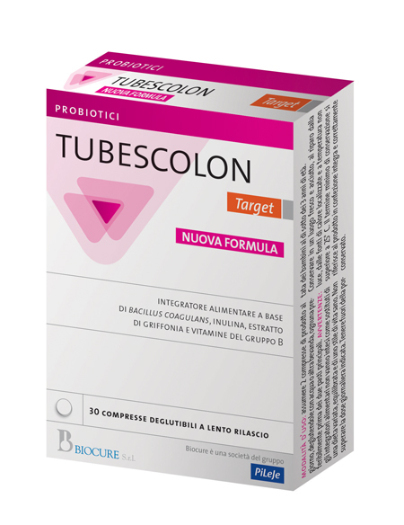 TUBESCOLON TARGET 30 COMPRESSE NUOVA FORMULA - fitfarma.it
