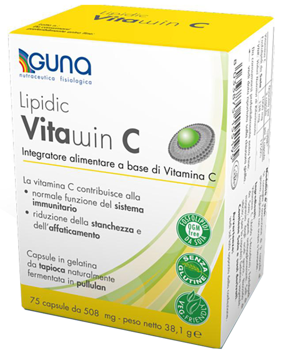 LIPIDIC VITAWIN C - VITAMINA C 75 CAPSULE - fitfarma.it