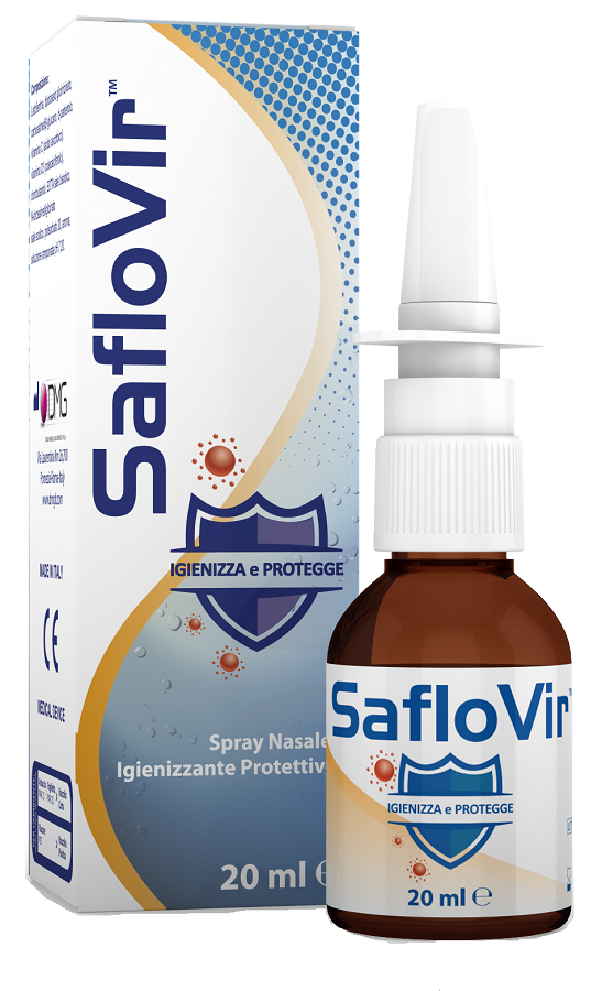 SAFLOVIR SPRAY NASALE IGIENIZZANTE PROTETTIVO 20 ML - fitfarma.it