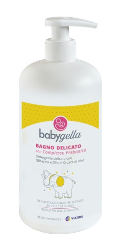 BABYGELLA PREBIOTIC BAGNO DELICATO 500 ML - fitfarma.it