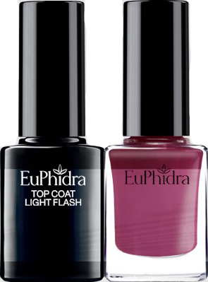 EUPHIDRA SMALTO SEMIPERM+TOP COAT LIGHT PROTETTIVO SP02 10 ML - fitfarma.it