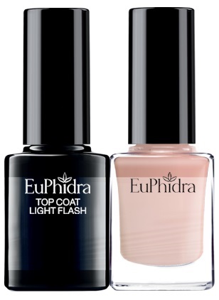 EUPHIDRA SMALTO SEMIPERM+TOP COAT LIGHT PROTETTIVO SP03 10 ML - fitfarma.it