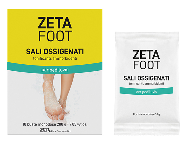 ZETAFOOT SALI OSSIGENATI 10X20 G - fitfarma.it
