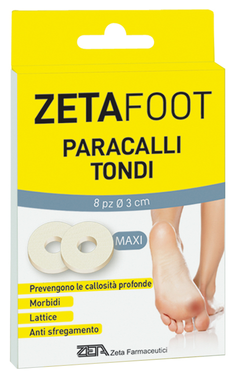 ZETAFOOT PARACALLO GRANDE TONDO LATTICE 8 PEZZI - fitfarma.it