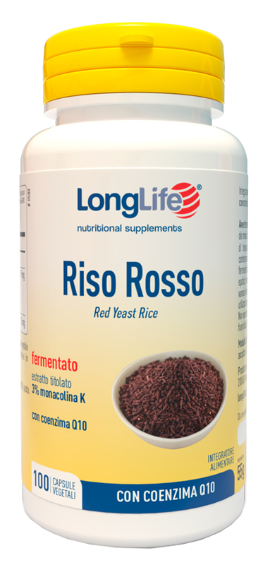LONGLIFE RISO ROSSO 100 CAPSULE VEGETALI - fitfarma.it