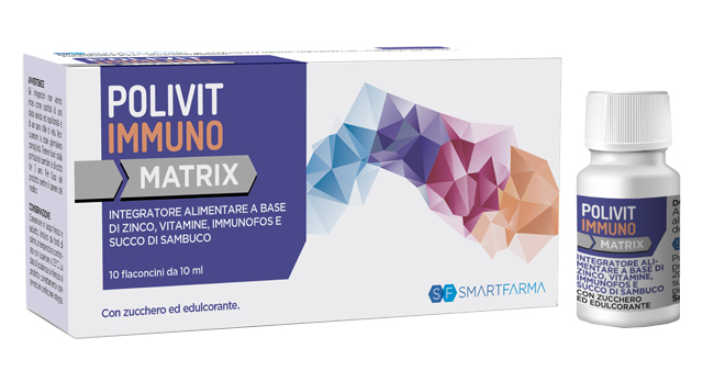 POLIVIT IMMUNO MATRIX 10 FLACONCINI DA 10 ML - fitfarma.it