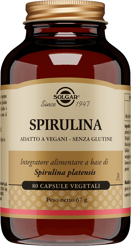 SPIRULINA 80 CAPSULE VEG - fitfarma.it