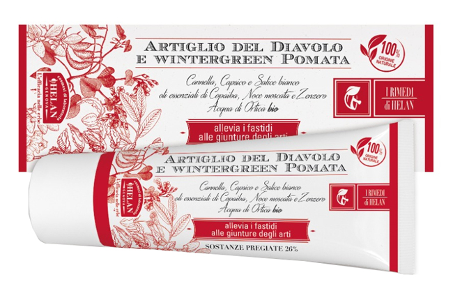 I RIMEDI DI HELAN ARTIGLIO DIAVOLO WINTERGREEN POMATA 75 ML - fitfarma.it